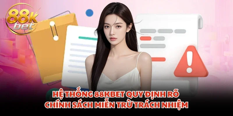 Hệ thống 88KBET quy định rõ chính sách miễn trừ trách nhiệm