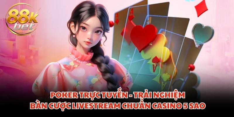 Poker Trực Tuyến - Trải Nghiệm Bàn Cược LiveStream Chuẩn Casino 5 Sao