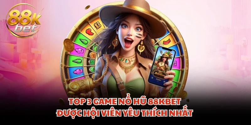 Top 3 game nổ hũ 88KBET được hội viên yêu thích nhất